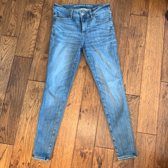 SHORT American Eagle Skinny Jeans/Jeggins - Picture 2 of 8
